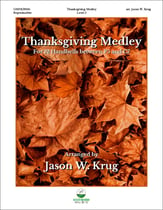 Thanksgiving Medley Handbell sheet music cover